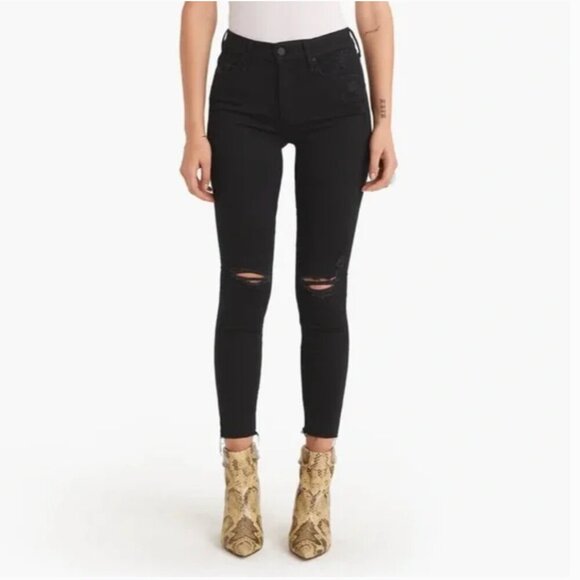 MOTHER The Looker Ankle Fray in Guilty As Sin (27) - Picture 3 of 15